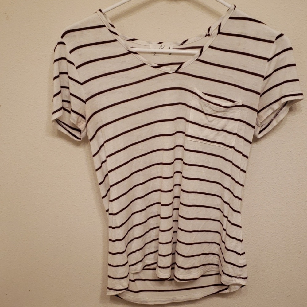 Striped womens t-shirt